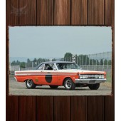 Металлическая табличка Mercury Comet Caliente 289 Hi-Po Hardtop Coupe